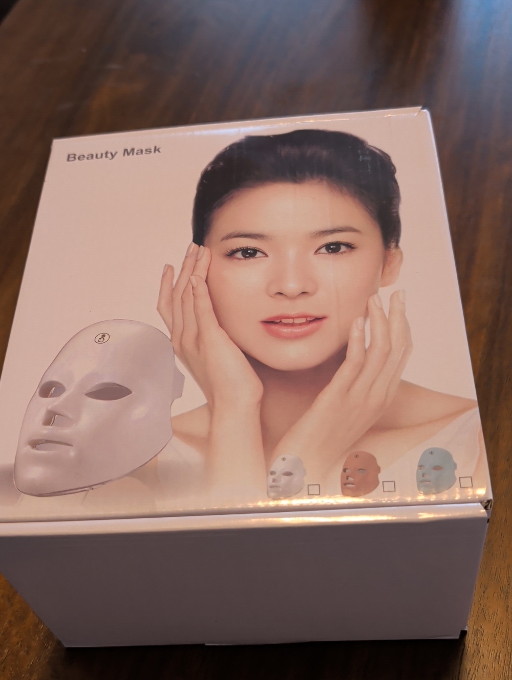 Beauty Mask LED Facial Treatment Mask - White